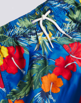 REPREVE® TRAJE DE BAÑO CON ESTAMPADO MASTERPIECE PARA NIÑOS