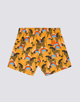 TRAJE DE BAÑO CON ESTAMPADO SAFARI TROPICAL PARA NIÑOS