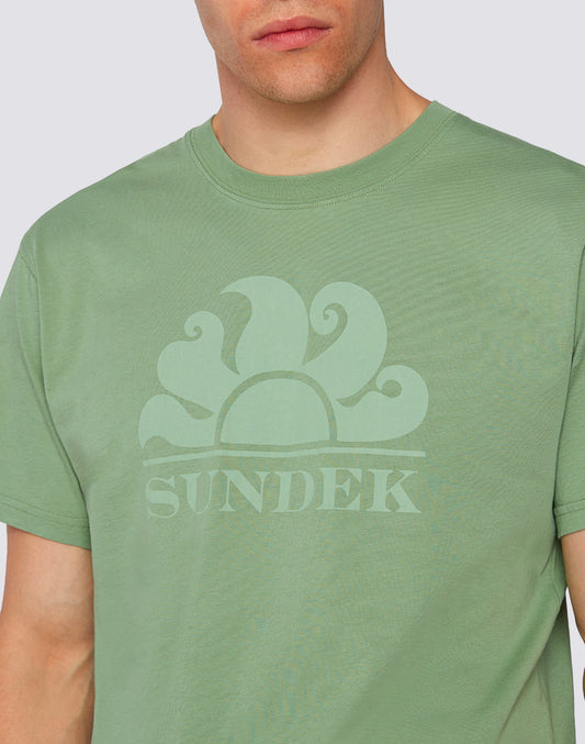 PLAYERA MANGA CORTA CON LOGO PARA HOMBRE