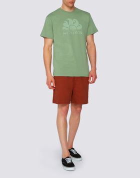 PLAYERA MANGA CORTA CON LOGO PARA HOMBRE