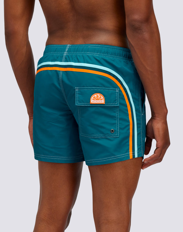 TRAJE DE BAÑO 14 PULGADAS DE TAFETA ICÓNICA PARA HOMBRE