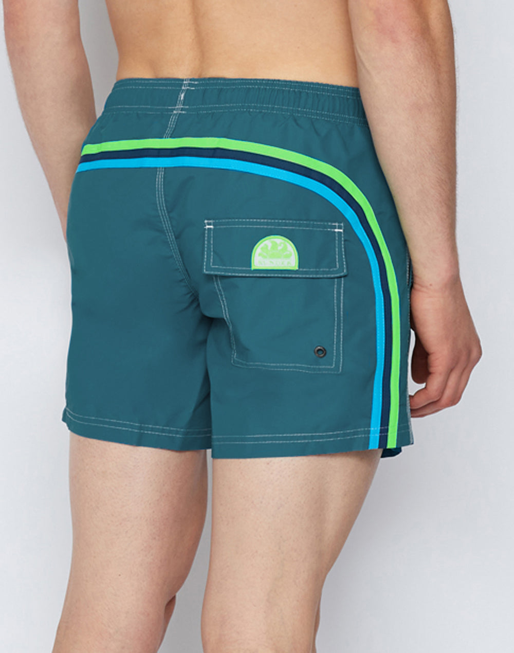TRAJE DE BAÑO 14 PULGADAS DE TAFETA ICÓNICA PARA HOMBRE