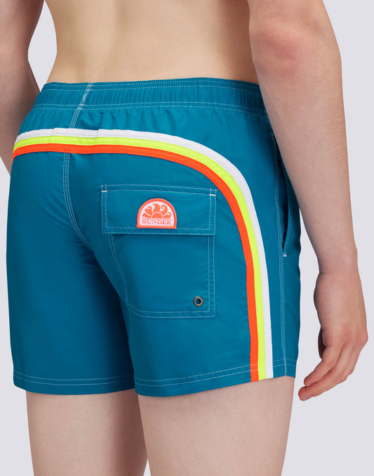 TRAJE DE BAÑO 14 PULGADAS DE TAFETA ICÓNICA PARA HOMBRE