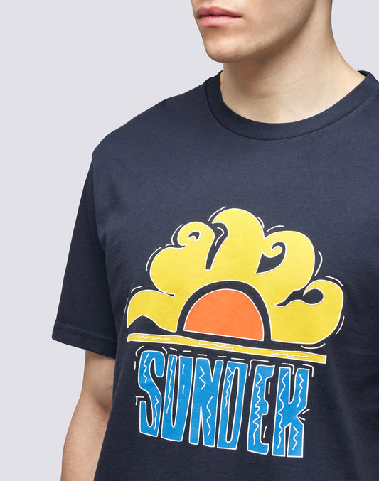 PLAYERA SUNDEK LOGO PARA HOMBRE