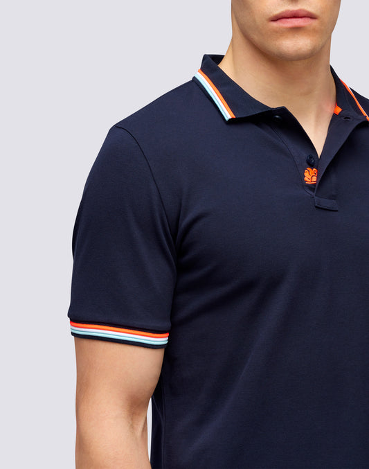 POLO BRICE DE ALGODÓN PIQUÉ PARA HOMBRE