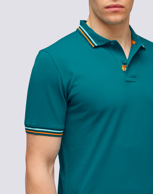 POLO BRICE DE ALGODÓN PIQUÉ PARA HOMBRE