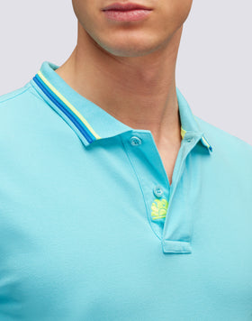 POLO BRICE DE ALGODÓN PIQUÉ PARA HOMBRE