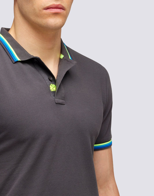 POLO BRICE DE ALGODÓN PIQUÉ PARA HOMBRE