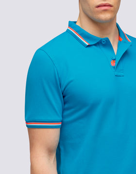 POLO BRICE DE ALGODÓN PIQUÉ PARA HOMBRE