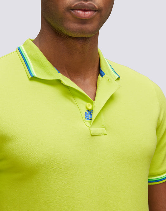 POLO BRICE DE ALGODÓN PIQUÉ PARA HOMBRE