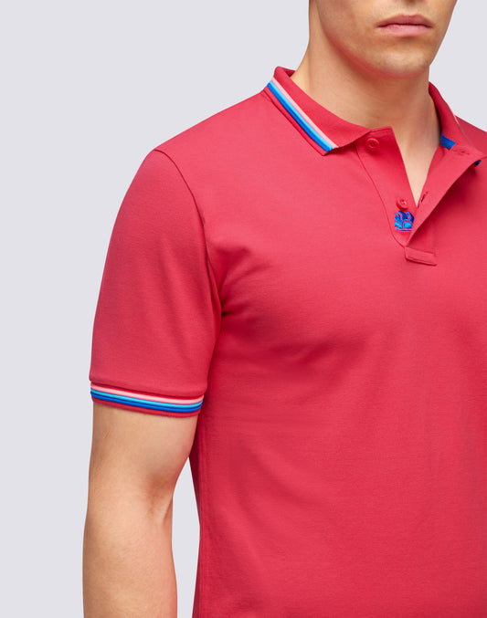 POLO BRICE DE ALGODÓN PIQUÉ PARA HOMBRE
