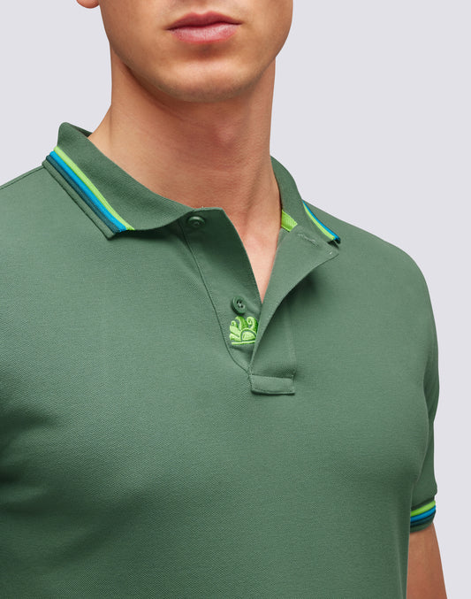 POLO BRICE DE ALGODÓN PIQUÉ PARA HOMBRE