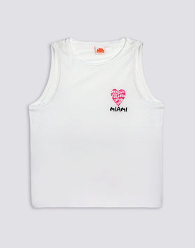 PLAYERA SIN MANGAS PARA DAMAS