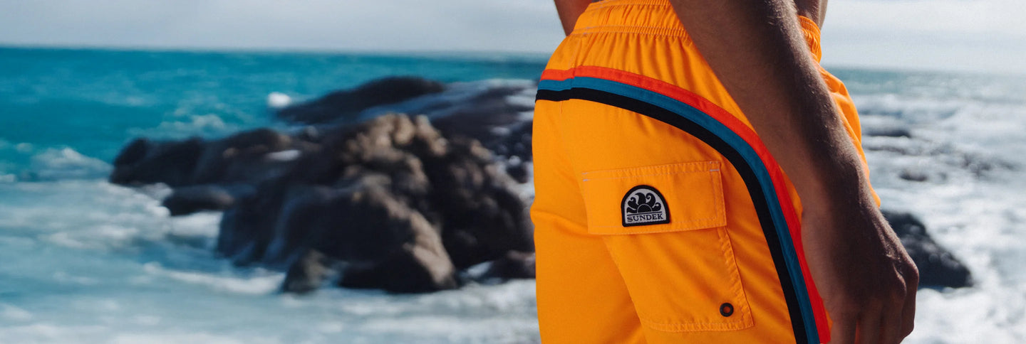 Guía de tallas de trajes de baño para hombre