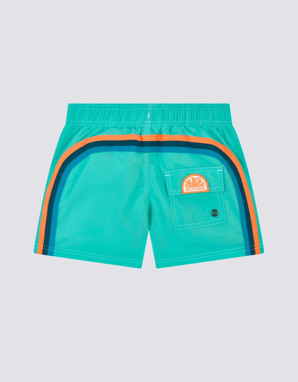 TRAJE DE BAÑO PARA NIÑO CON TAFETA ICÓNICA