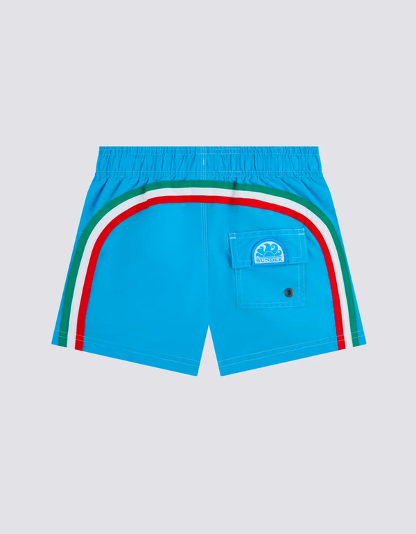 TRAJE DE BAÑO PARA NIÑO CON TAFETA ICÓNICA